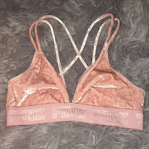 Victoria's Secret PINK Velvet Bralette